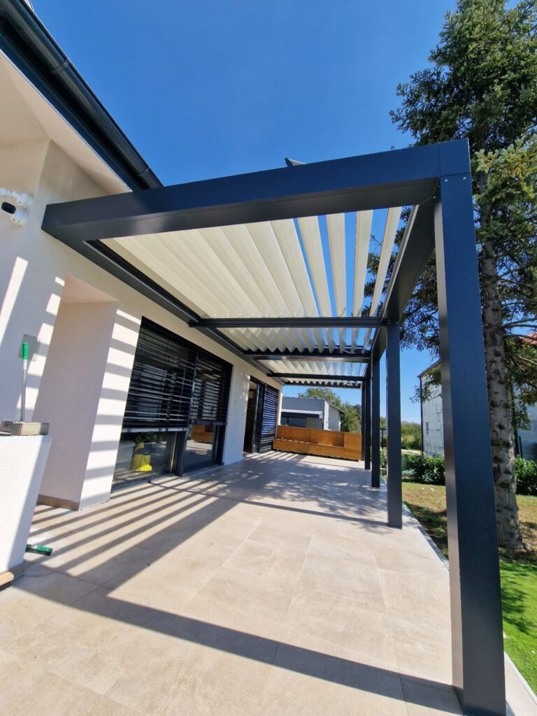 biyoklimatik pergola villa istanbul uygulama